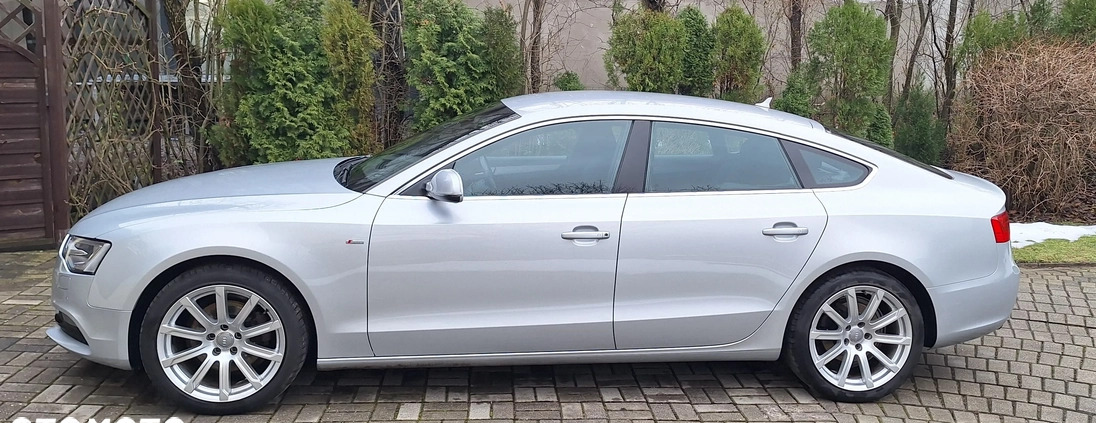 Audi A5 cena 71999 przebieg: 171505, rok produkcji 2013 z Kraków małe 92